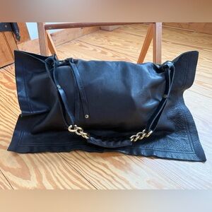 Cynthia Vincent rare vintage leather  bag extremely soft, comfortabl